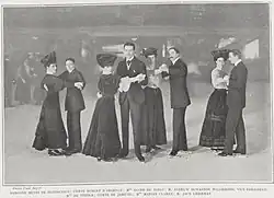 "Patins et traineaux" (Le Figaro-Modes, 1905)