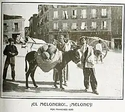 ¡El melonero!... ¡Melones!