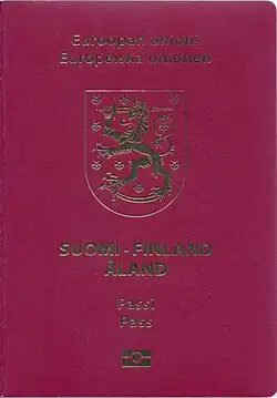 Alandský cestovní pas