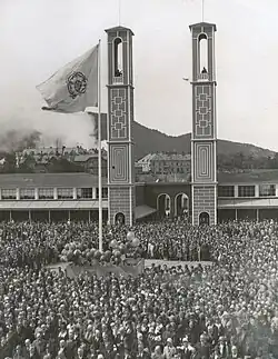 Otevření Trøndelagsutstillingen, 1930