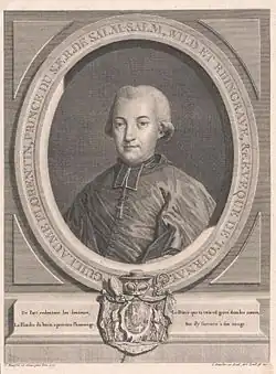 Vilém Florentin, princ ze Salm-Salmu, arcibiskup pražský