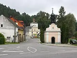 Pivovar a kaple Panny Marie v Údolí