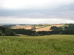 Údolí Olešenského potoka pod Zdeslavicemi