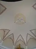 Interiér kaple: strop a klenba