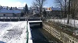 Ústí Drachtinky do řeky Chrudimky