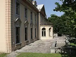 pohled na jižní průčelí z Mařákovy ulice