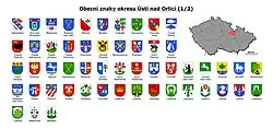 Přehled znaků Orlickoústeckého okresu část 1