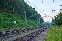 Celkový pohled na zastávku v roce 2025