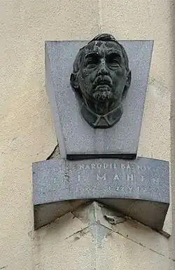 Pamětní deska Jiřího Mahena, Čáslav