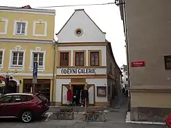 křižovatka Kněžské a Hradební