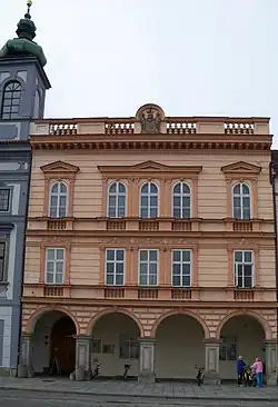 Průčelí budovy Nové radnice