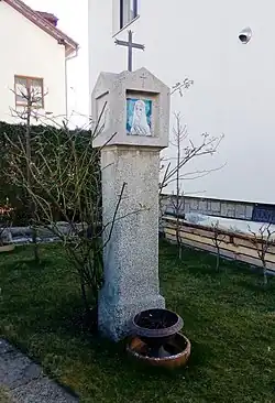 boží muka v zahradě