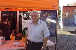 Karel Kapoun, mítink ČSSD v České Lípě