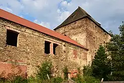 Renesanční křídlo s gotickým palácem