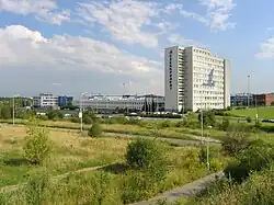 Někdejší areál Čechofrachtu v Praze