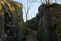 Čedičové skály na Babě