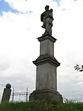 Čejkovice, socha svatého Jana Nepomuckého.jpg
