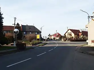 Silnice II/367 v Čelčicích