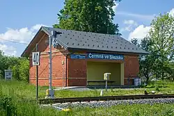 Přístřešek v zastávce v roce 2024