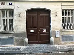 Sídlo nakladatelství a distribuce OIKOYMENH (Černá 3, 110 00 Praha 1)