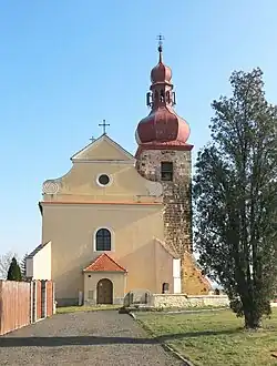 západní průčelí