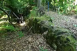 Čertova stěna – zbytek dajky