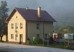 Železniční stanice v Červené Skale