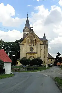 Kostel svatého Martina v Červených Janovicích