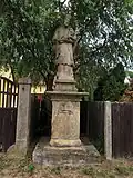 Červené Poříčí, socha svatého Jana Nepomuckého.jpg