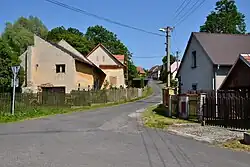 Střední část vesnice