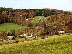 Červený Důl od jihu