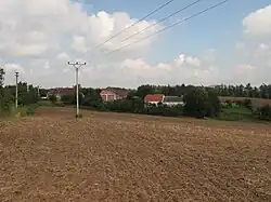 Pohled na Červený Dvůr od jihu