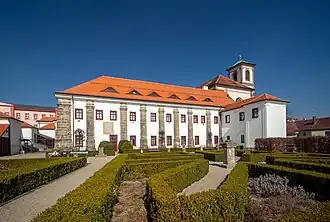 Vnitřní část areál kláštera, dnes Vlastivědné muzeum