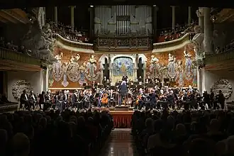 Koncert v barcelonském Palau de la Música