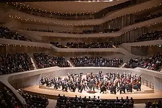 Koncert v hamburské Labské filharmonii