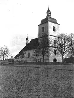 Kostel sv. Vavřince v roce 1932