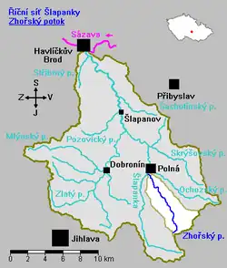 Povodí Zhořského potoka