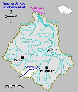 Povodí Cerekvického potoka