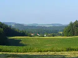 Pohled na Řenkov od Březí