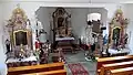 Interiér kostela