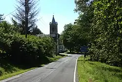 Silnice a kaple Neposkvrněného početí Panny Marie