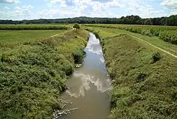 Ščavnica u vesnice Slaptinci