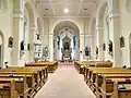 Interiér kostela sv. Mikuláše