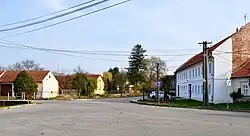 Náves v Šardičkách po rekonstrukci 2016