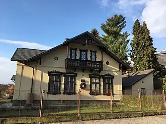 Pohled z východní strany. Stav po kompletní rekonstrukci z roku 2016