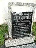 Náhrobek Anny Stříteské
