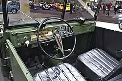 Škoda 1101 VO/P – interiér