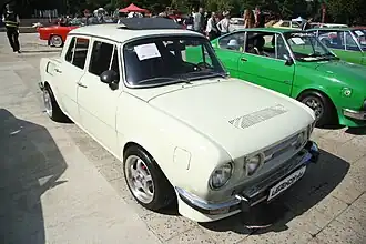 Škoda 120 upravená do běžného provozu
