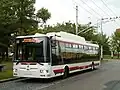 Trolejbus Škoda 30Tr z roku 2016 v Pardubicích