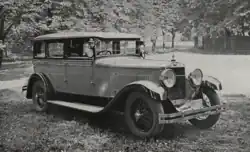 Limuzína Škoda 6 R (časopis Český svět, 1928)